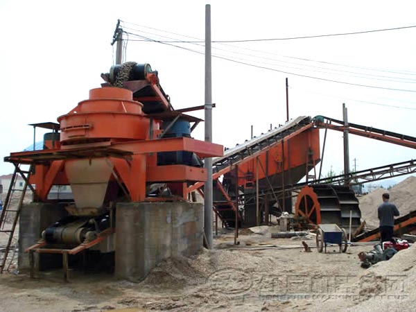 制砂機(jī)客戶現(xiàn)場(chǎng)
