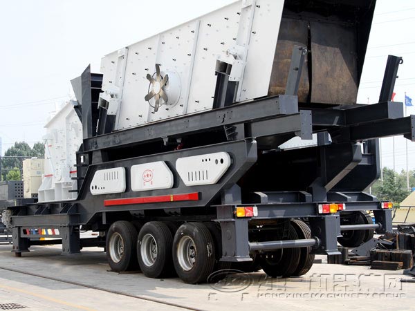 移動(dòng)式石子破碎設(shè)備