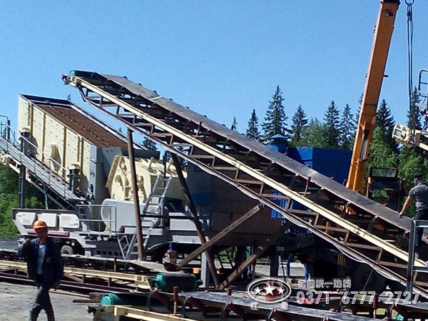 移動式建筑垃圾處理設(shè)備現(xiàn)場 移動式建筑垃圾處理設(shè)備現(xiàn)場