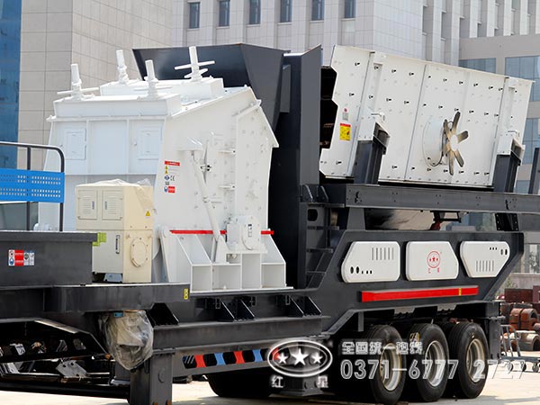 反擊破+振動篩移動破碎篩分設(shè)備 反擊破+振動篩移動破碎篩分設(shè)備