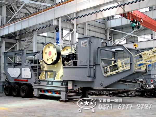 顎破+圓錐破+振動篩移動破碎篩分設(shè)備 顎破+圓錐破+振動篩移動破碎篩分設(shè)備