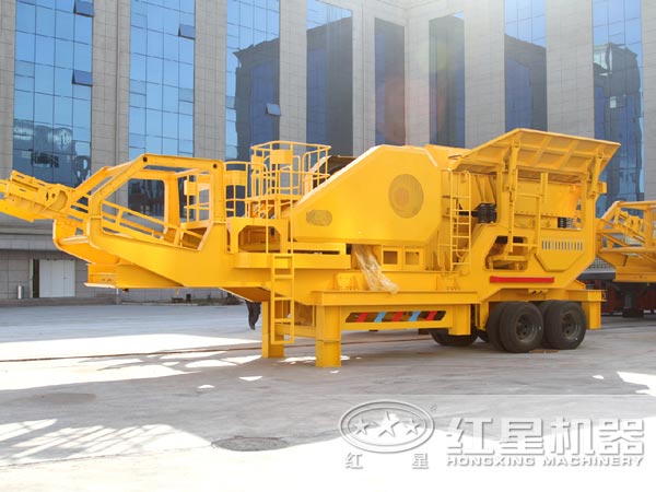 輪胎式移動破碎站 輪胎式移動破碎站