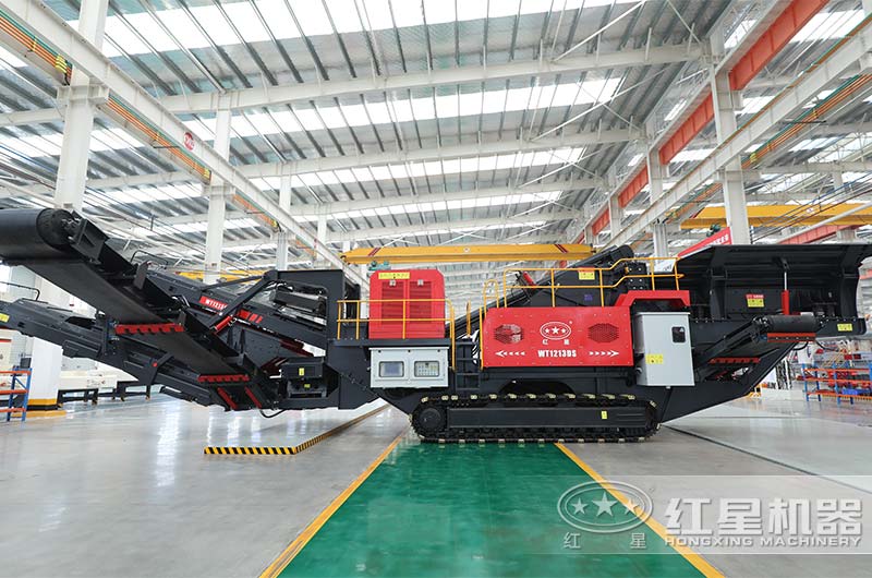 紅星·履帶式移動破碎篩分站 紅星·履帶式移動破碎篩分站