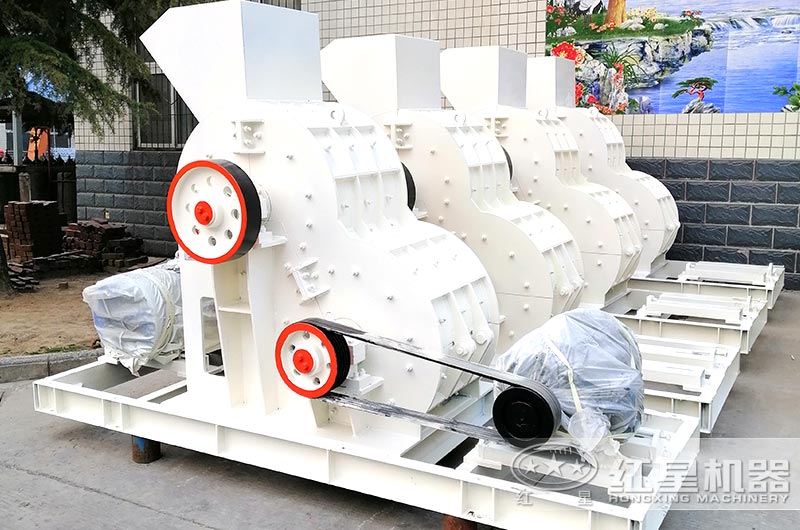 爐渣雙級破碎機(jī)現(xiàn)場實拍