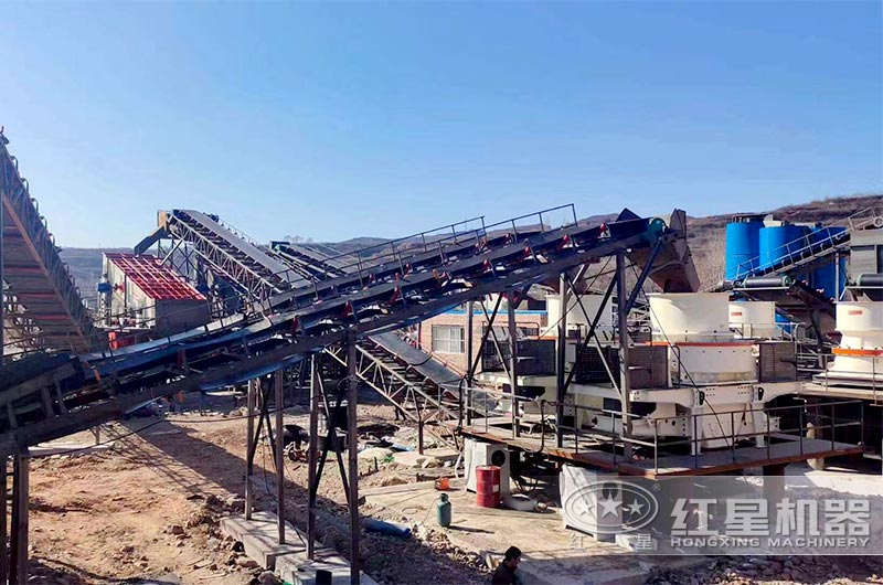 大型石料制沙機(jī)生產(chǎn)線 大型石料制沙機(jī)生產(chǎn)線