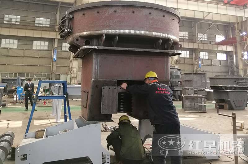 制砂機(jī)生產(chǎn)車間 制砂機(jī)生產(chǎn)車間