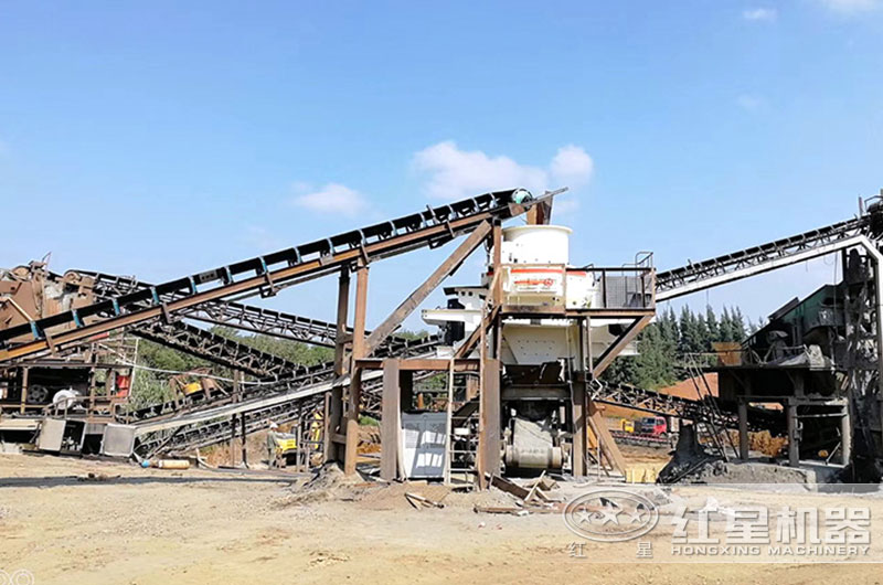 小型碎沙機(jī)生產(chǎn)線現(xiàn)場視頻 小型碎沙機(jī)生產(chǎn)線現(xiàn)場視頻