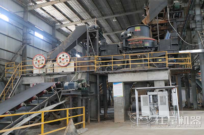 時(shí)產(chǎn)100噸硅石制砂生產(chǎn)線設(shè)計(jì)方案一 時(shí)產(chǎn)100噸硅石制砂生產(chǎn)線設(shè)計(jì)方案一