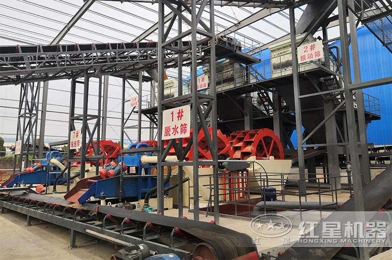 河南登封日產(chǎn)3000噸洗砂生產(chǎn)線 河南登封日產(chǎn)3000噸洗砂生產(chǎn)線