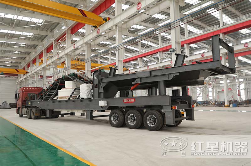 河卵石移動(dòng)式制砂機(jī) 河卵石移動(dòng)式制砂機(jī)