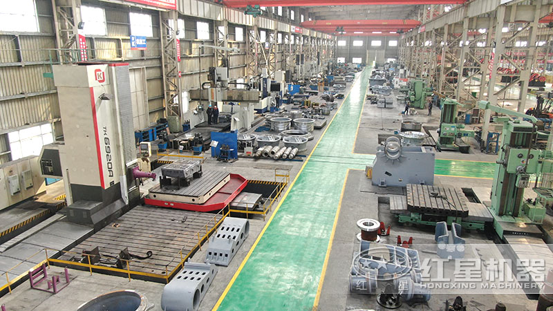 紅星機(jī)器碎石機(jī)廠家車間實拍