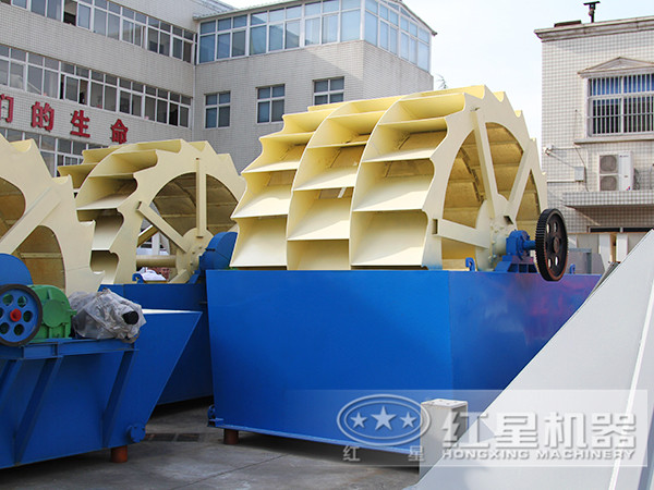 輪斗式水洗沙設備 輪斗式水洗沙設備