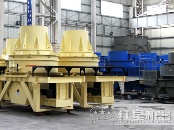 不同類型的石灰石制砂機