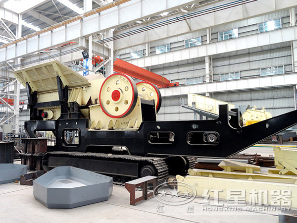 履帶式移動式石子破碎機(jī) 履帶式移動式石子破碎機(jī)
