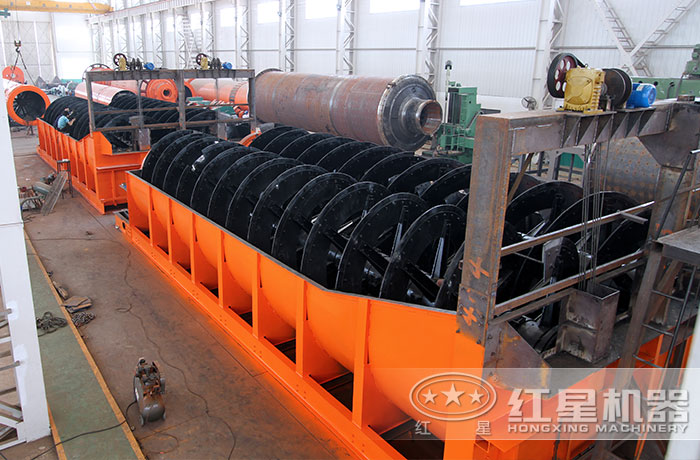 螺旋洗砂機(jī)車間圖 螺旋洗砂機(jī)車間圖