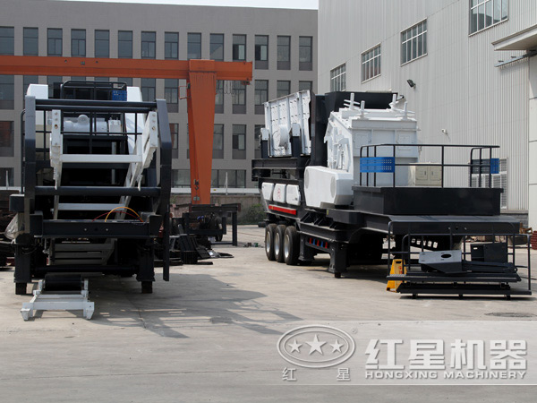 紅星移動(dòng)式碎石機(jī) 紅星移動(dòng)式碎石機(jī)