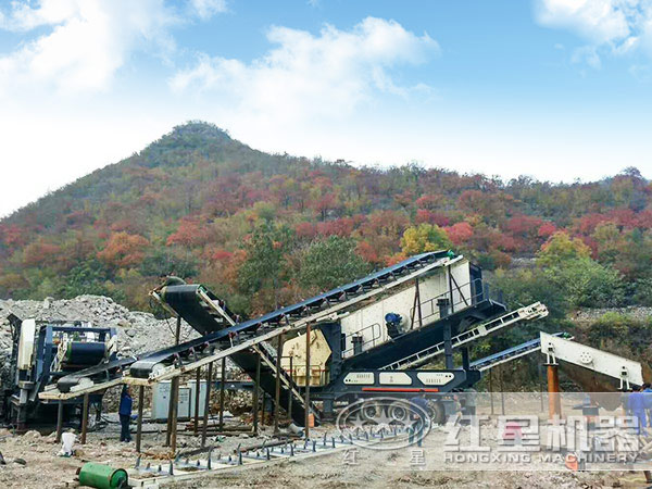 建筑垃圾破碎現(xiàn)場 建筑垃圾破碎現(xiàn)場