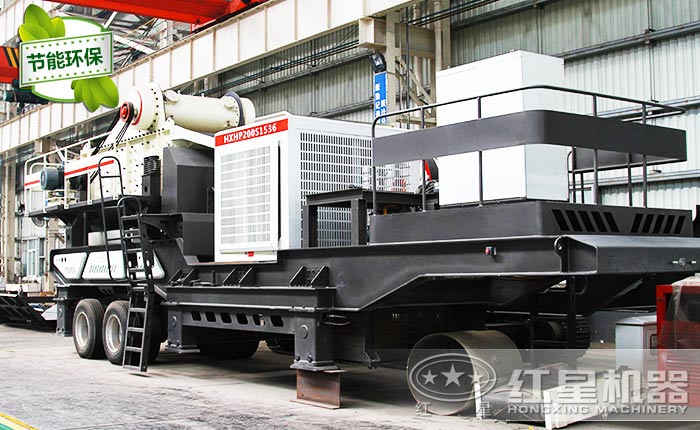 節(jié)能環(huán)保移動(dòng)破石機(jī)械