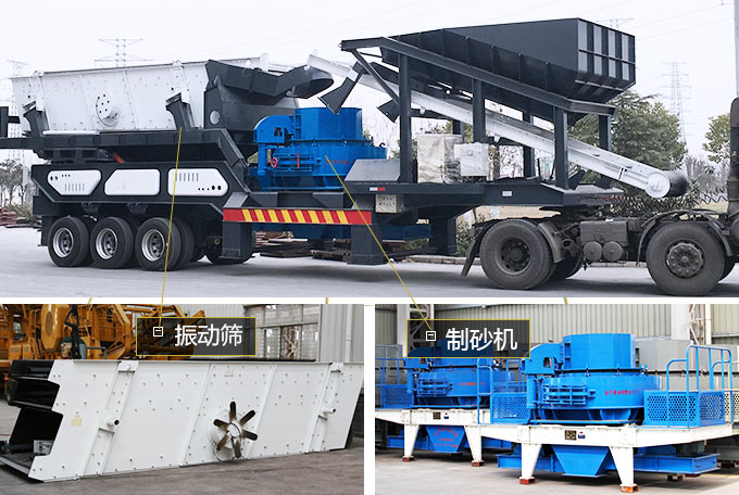 移動(dòng)制砂機(jī)配置 移動(dòng)制砂機(jī)配置