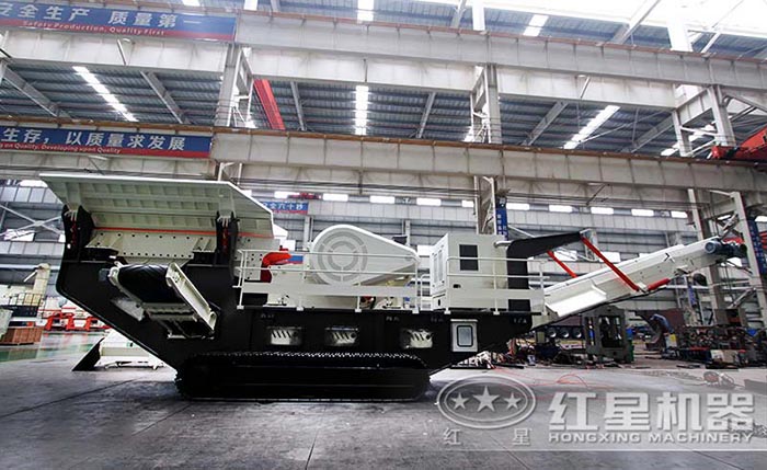 履帶式流動破碎機(jī)