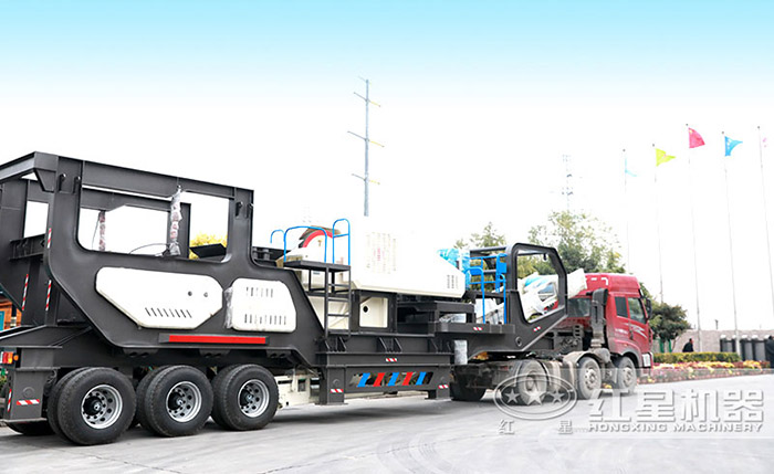 車載移動砂石機(jī)