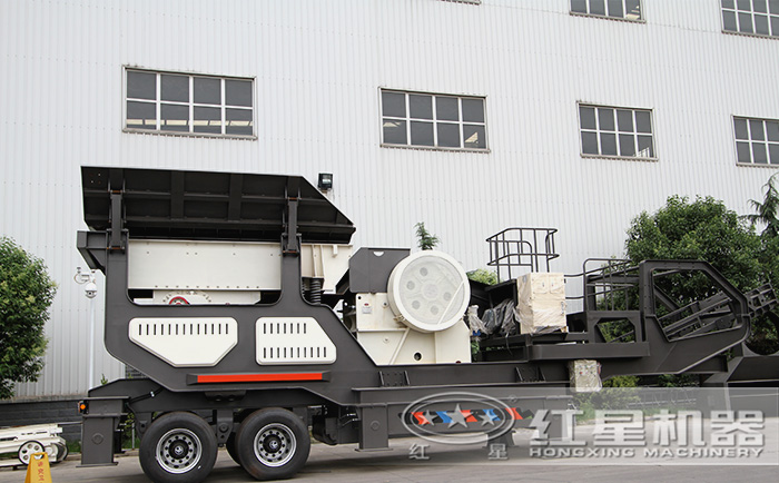 高質(zhì)量青石移動石子碎石機