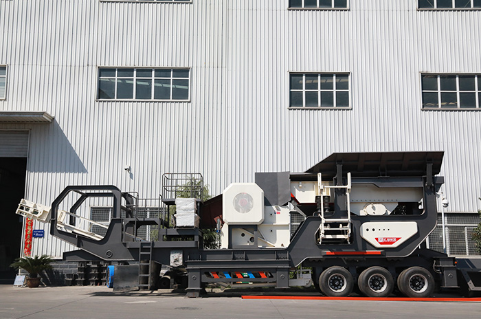 輪胎式移動(dòng)石子加工機(jī)展示 輪胎式移動(dòng)石子加工機(jī)展示