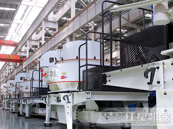 制砂機(jī)車間