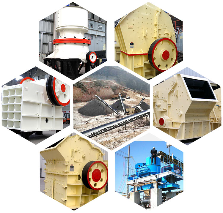 不同類(lèi)型的破碎機(jī)展示