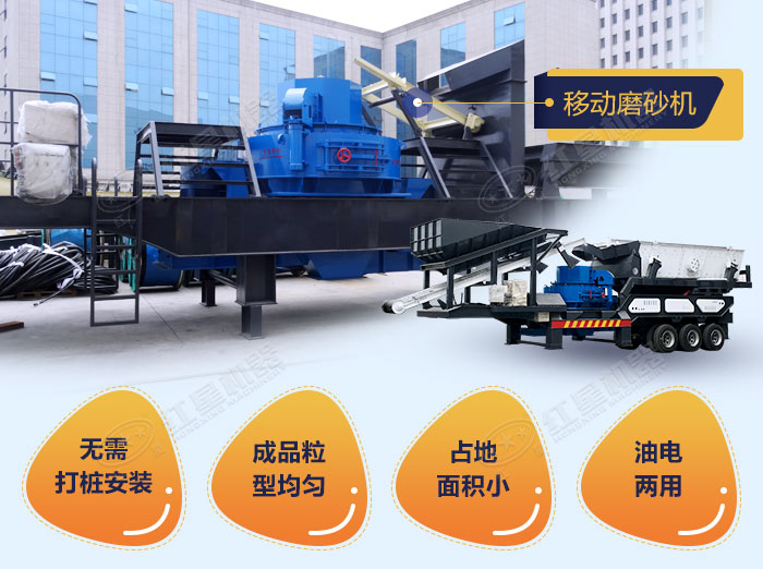 移動(dòng)制砂機(jī)優(yōu)勢展示 移動(dòng)制砂機(jī)優(yōu)勢展示