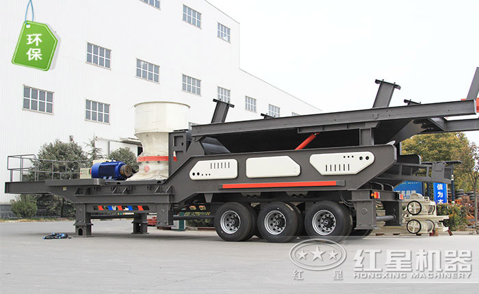 中型移動砂石機(jī)