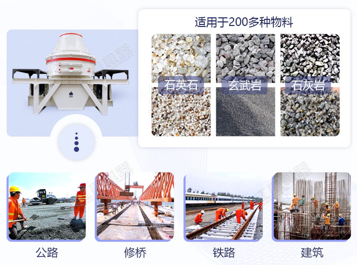 沖擊式破碎機(jī)應(yīng)用范圍 沖擊式破碎機(jī)應(yīng)用范圍