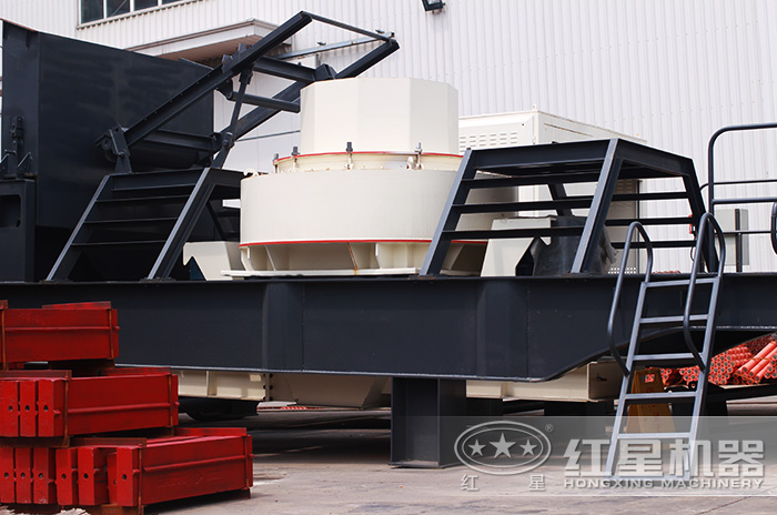 移動粉沙一體機設備展示