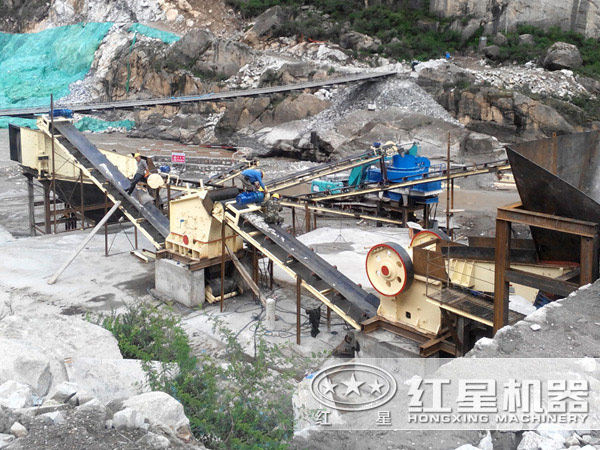 玄武巖砂石料破碎生產線 玄武巖砂石料破碎生產線