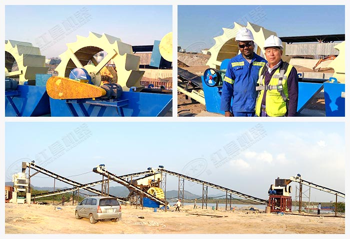 洗砂機客戶現(xiàn)場 洗砂機客戶現(xiàn)場