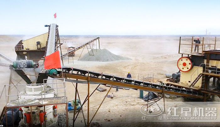 破碎生產(chǎn)現(xiàn)場(chǎng)展示