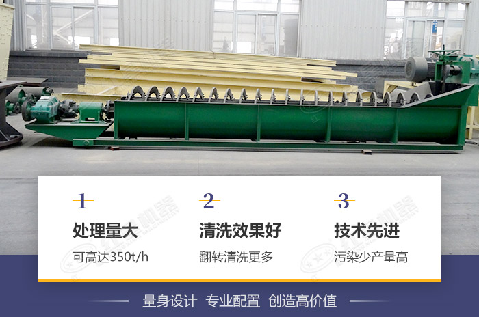 螺旋洗砂機設備優(yōu)勢展示