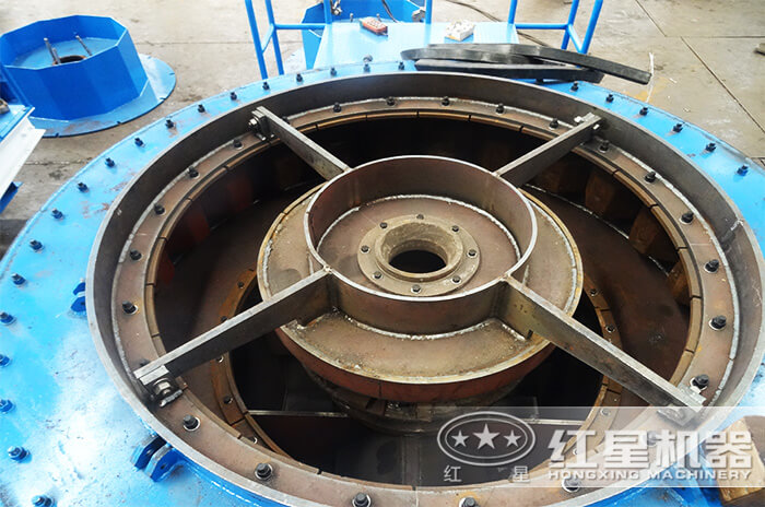 VSI磕沙機內部結構展示圖