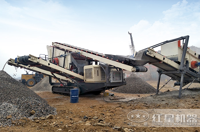 移動(dòng)砂石料破碎生產(chǎn)線設(shè)備加工現(xiàn)場(chǎng) 移動(dòng)砂石料破碎生產(chǎn)線設(shè)備加工現(xiàn)場(chǎng)