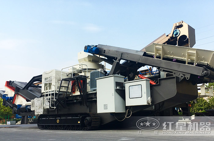 履帶式移動(dòng)碎石機(jī)械 履帶式移動(dòng)碎石機(jī)械