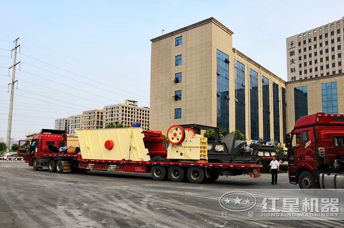 紅星鄂破機(jī)現(xiàn)場發(fā)貨圖