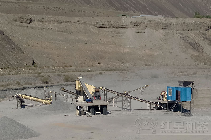 機制砂生產現(xiàn)場 機制砂生產現(xiàn)場