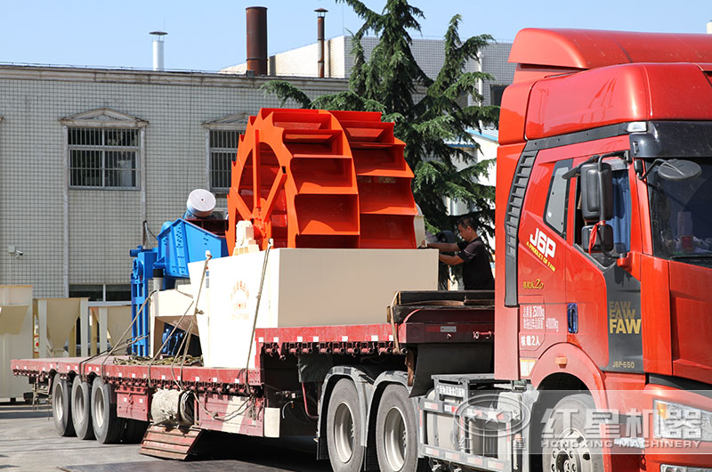 水洗砂成套設(shè)備發(fā)貨圖 水洗砂成套設(shè)備發(fā)貨圖