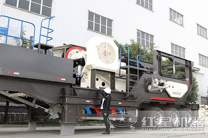 汽車車載移動碎石機 汽車車載移動碎石機