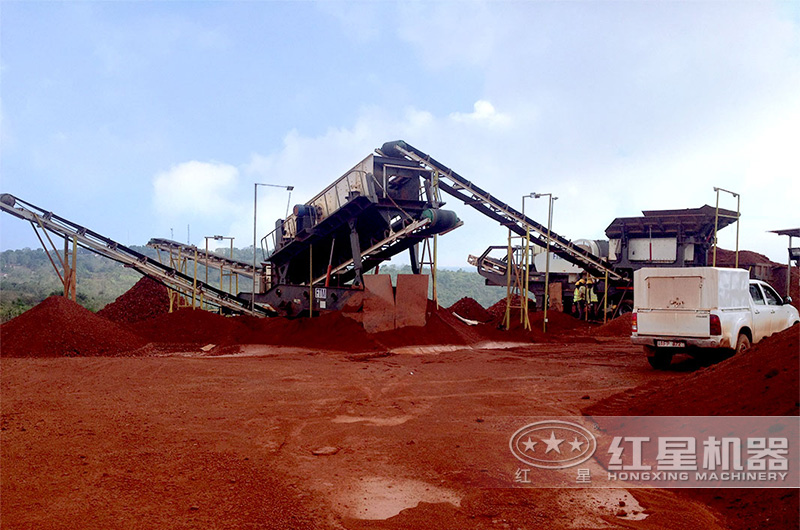 紅星移動(dòng)破碎站現(xiàn)場(chǎng)