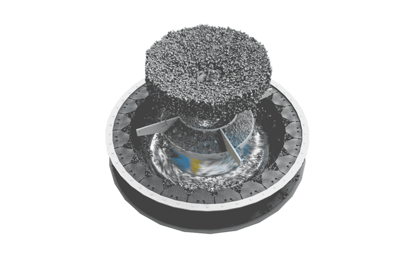 沖擊式破碎機(jī)工作原理 沖擊式破碎機(jī)工作原理