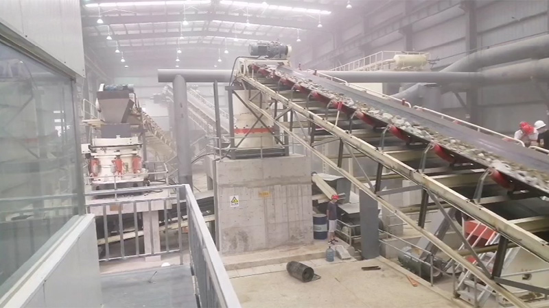 碎石設備生產(chǎn)現(xiàn)場 碎石設備生產(chǎn)現(xiàn)場